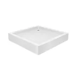 Набор Lidz душевая кабина Wawel SC80x80.SAT.LOW.FR, стекло Frost 4 мм + поддон Mazur Фото - 7