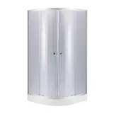 Набор Lidz душевая кабина Latwa SC90x90.SAT.LOW.GR, стекло тонированное 4 мм + поддон Kupala
