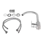 Смеситель для кухни Lidz Vida 015F (k35) LDVID015FNKS43355 Nickel Фото - 2