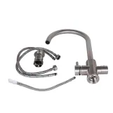Смеситель для кухни Lidz Aria 020F (k35) LDARI020FNKS43365 Nickel Фото - 4
