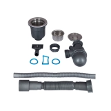 Мойка для кухни интегрированная Lidz Handmade H5050B (LDH5050BPVD43619) Brushed Black PVD 3,0/1,0 мм Фото - 7