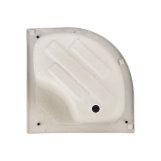 Душевой поддон Lidz KAPIELKA ST80x80x41 см с панелью Фото - 4