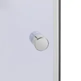 Душова кабіна Latwa SC90x90.SAT.MID.GR полукругла, скло тон. 4 мм + Душовий піддон KAPIELKA ST90x90x26, з панеллю Lidz Фото - 4