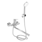 Змішувач для ванни Lidz Arrow 0052 (з душовим гарнітуром) Chrome (SD00051078)