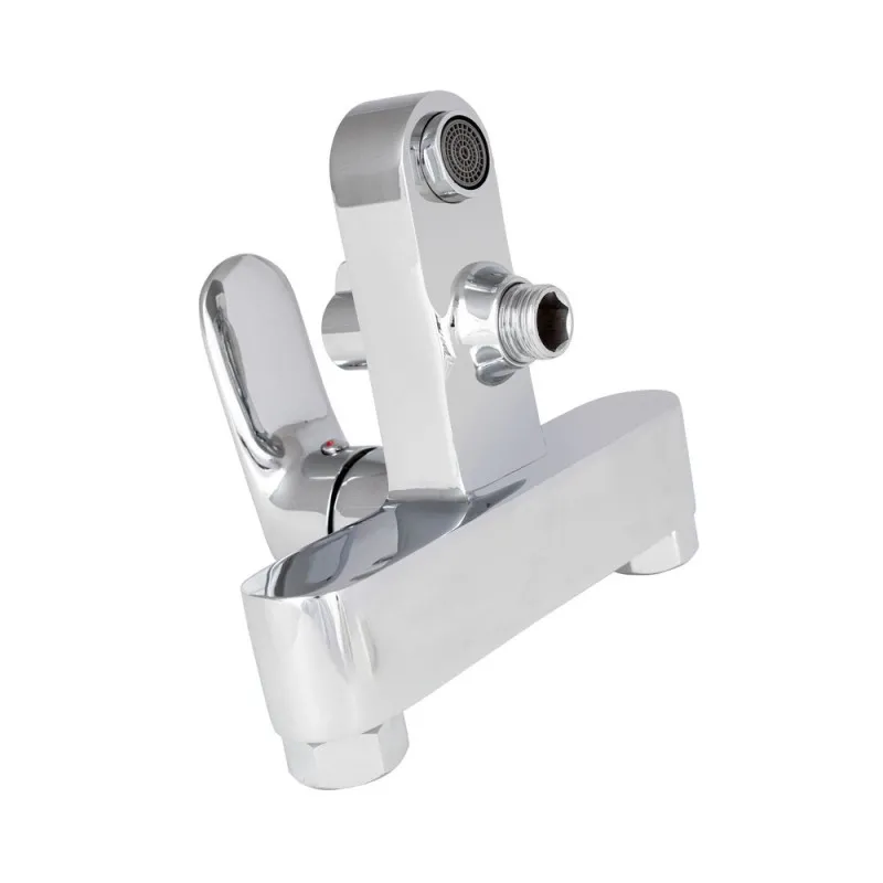 Змішувач для ванни Lidz Arrow 0061 (з душовим гарнітуром) Chrome (SD00051080) Фото - 4