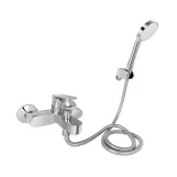 Змішувач для ванни Lidz Arrow 0061 (з душовим гарнітуром) Chrome (SD00051080)