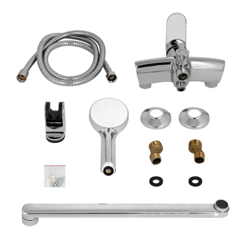 Смеситель для ванны Lidz Tani 005 (с душевым гарнитуром) Chrome (SD00051086) Фото - 1