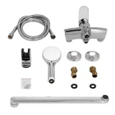 Смеситель для ванны Lidz Tani 005 (с душевым гарнитуром) Chrome (SD00051086) Фото - 1