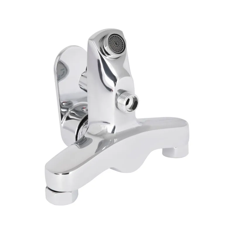 Змішувач для ванни Lidz Tani 0061 (з душовим гарнітуром) Chrome (SD00051087) Фото - 2