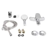 Змішувач для ванни Lidz Tani 0061 (з душовим гарнітуром) Chrome (SD00051087) Фото - 1