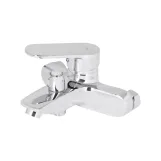 Змішувач для ванни Lidz Tani 0061 (з душовим гарнітуром) Chrome (SD00051087) Фото - 3