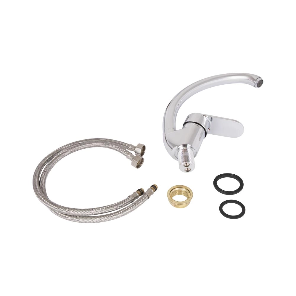 Змішувач для кухні Lidz Tani 008F (k40) LDTAN008FCRM44971 Chrome Фото - 4