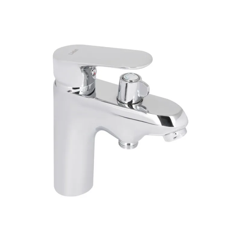 Змішувач для ванни Lidz Tani 011F на борт (з душовим гарнітуром) Chrome (SD00051101) Фото - 2