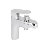 Змішувач для ванни Lidz Tani 011F на борт (з душовим гарнітуром) Chrome (SD00051101) Фото - 2