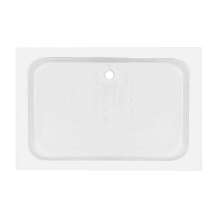 Душовий піддон KAPIELKA ST120x80х14 низький, прямокутний, діаметр зливу 52 мм Lidz