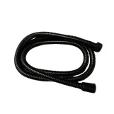 Смеситель для ванны Lidz Nicole 005 с поворотным изливом (с душевым гарнитуром) (k35) LDNIC005BLA45183 Black Фото - 5