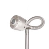 Змішувач для кухні Lidz Aria 015F41 з гнучким виливом (k35) LDARI015F41NKS45306 Nickel Фото - 3