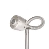 Смеситель для кухни Lidz Aria 015F41 с гибким изливом (k35) LDARI015F41NKS45306 Nickel Фото - 3