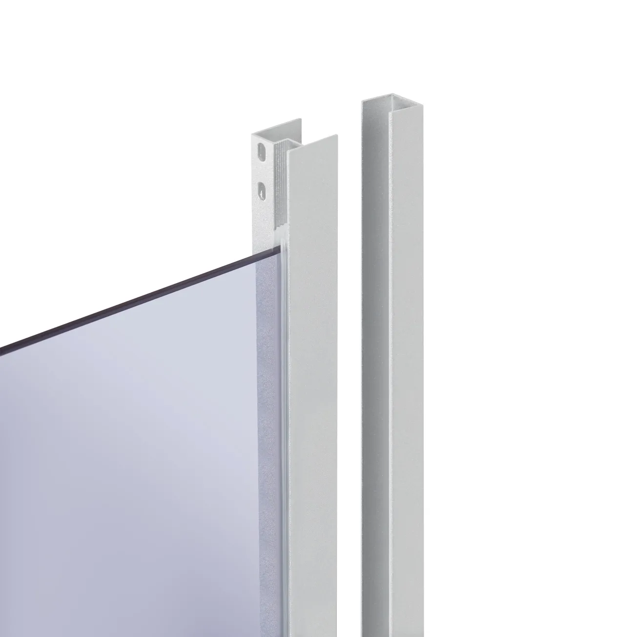 Душевая кабина Lidz Latwa SC80x80.SAT.LOW.GR, стекло тон. 4 мм + Lidz Душевой поддон KAPIELKA ST80x80x15 Фото - 3