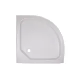 Душевая кабина Lidz Latwa SC80x80.SAT.LOW.GR, стекло тон. 4 мм + Lidz Душевой поддон KAPIELKA ST80x80x15 Фото - 8