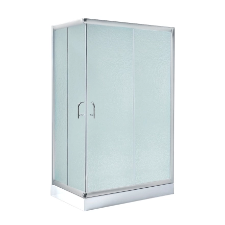 Душевая кабина Lidz Wawel SC120x80.SAT.LOW.FR, стекло Frost 5 мм + Lidz Душевой поддон KAPIELKA ST120x80х14