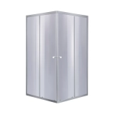 Душова кабіна Lidz Wawel SC80x80.SAT.LOW.GR, скло тон. 4 мм + Lidz Душовий піддон KAPIELKA ST80x80х14 Фото - 2
