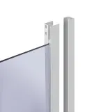 Душевая кабина Lidz Wawel SC80x80.SAT.LOW.GR, стекло тон. 4 мм + Lidz Душевой поддон KAPIELKA ST80x80х14 Фото - 3