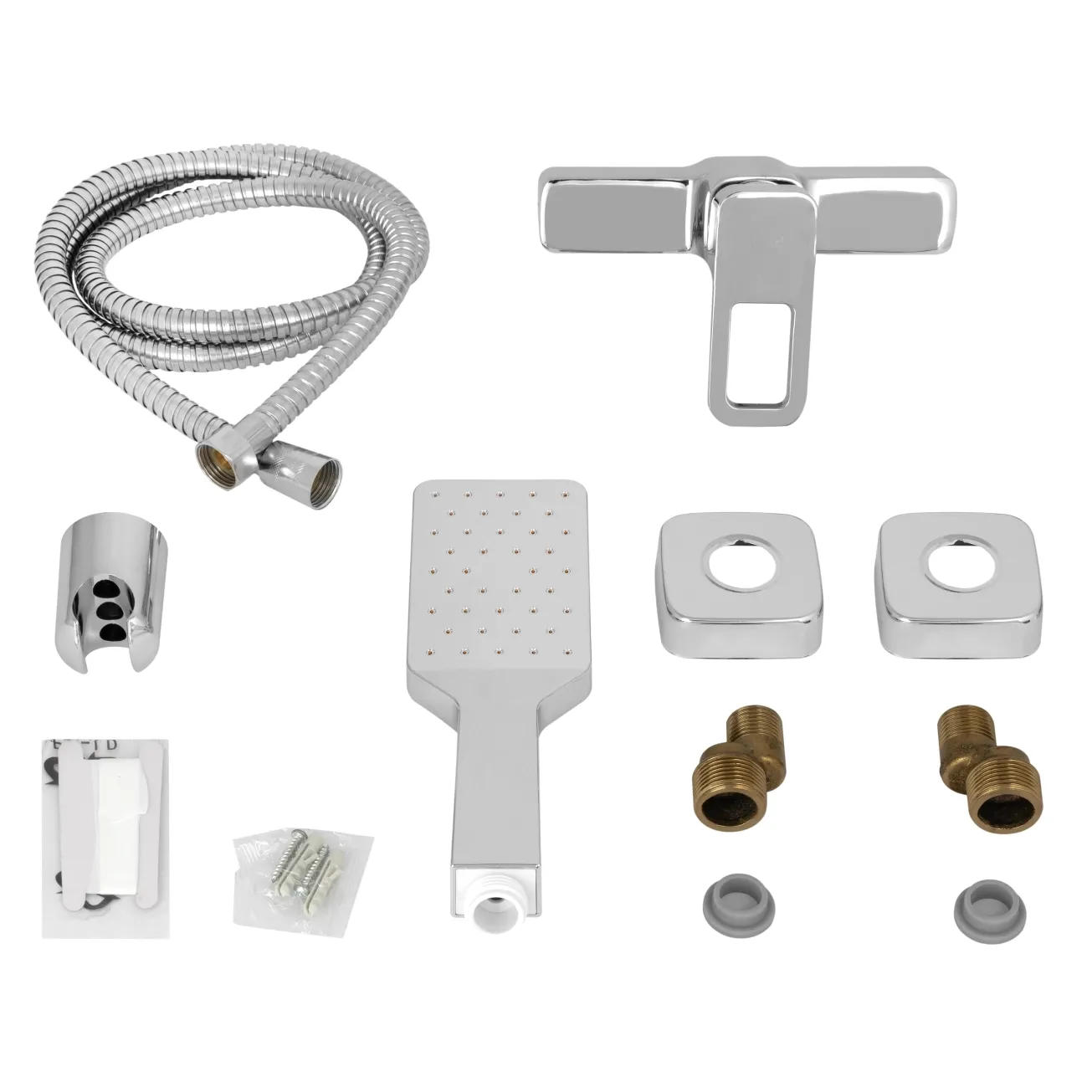 Змішувач для душу Lidz Wawel 010 (з душовим гарнітуром) (k40) LDWAW010CRM45390 Chrome Фото - 6