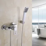 Змішувач для душу Lidz Wawel 010 (з душовим гарнітуром) (k40) LDWAW010CRM45390 Chrome Фото - 7