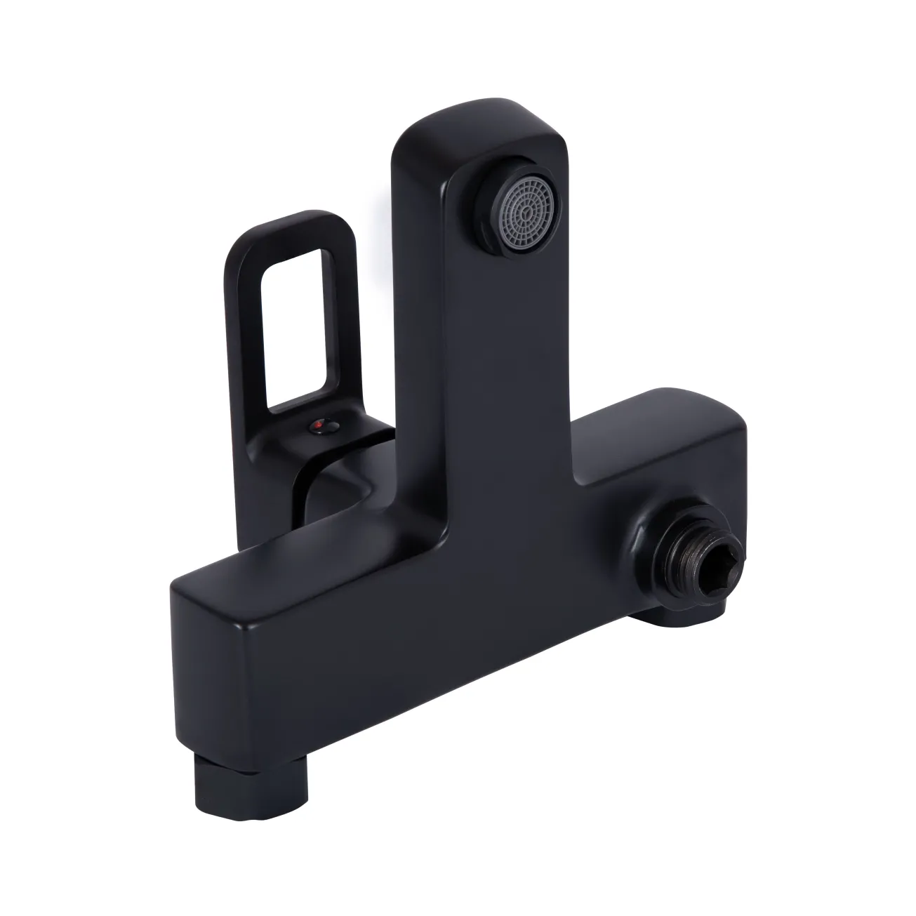 Смеситель для ванны Lidz Wawel 006 (с душевым гарнитуром) (k35) LDWAW006BLA45393 Black Фото - 5