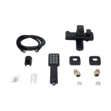 Смеситель для ванны Lidz Wawel 006 (с душевым гарнитуром) (k35) LDWAW006BLA45393 Black Фото - 6