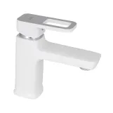 Смеситель для раковины Lidz Wawel 001 (k35) LDWAW001WHI45397 White