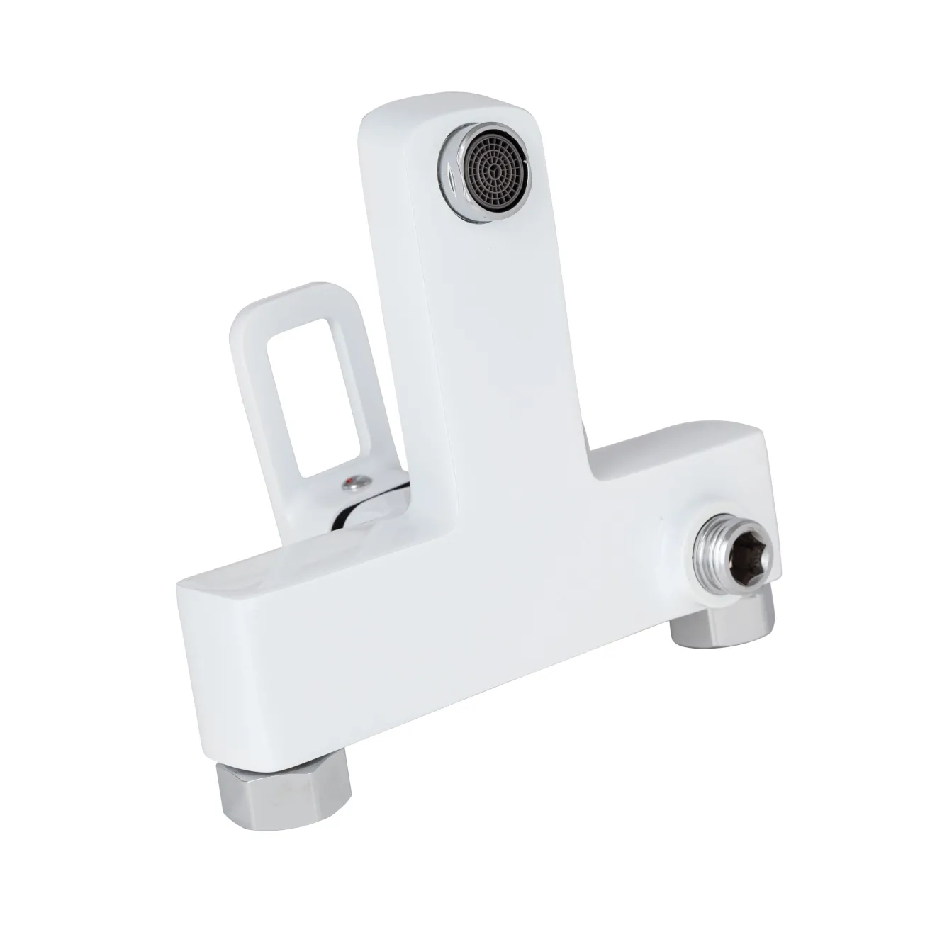 Змішувач для ванни Lidz Wawel 006 (з душовим гарнітуром) (k35) LDWAW006WHI45398 White Фото - 2