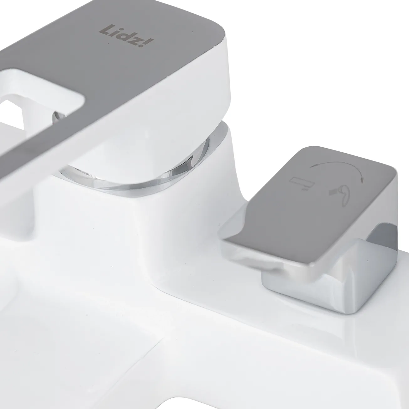 Змішувач для ванни Lidz Wawel 006 (з душовим гарнітуром) (k35) LDWAW006WHI45398 White Фото - 3