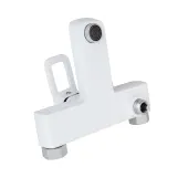Змішувач для ванни Lidz Wawel 006 (з душовим гарнітуром) (k35) LDWAW006WHI45398 White Фото - 2
