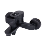 Смеситель для ванны Lidz Latwa 006 (с душевым гарнитуром) (k35) LDLAT006BLA45419 Black Фото - 5