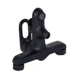 Змішувач для ванни Lidz Latwa 006 (з душовим гарнітуром) (k35) LDLAT006BLA45419 Black Фото - 4