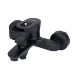 Змішувач для ванни Lidz Latwa 006 (з душовим гарнітуром) (k35) LDLAT006BLA45419 Black Фото - 5