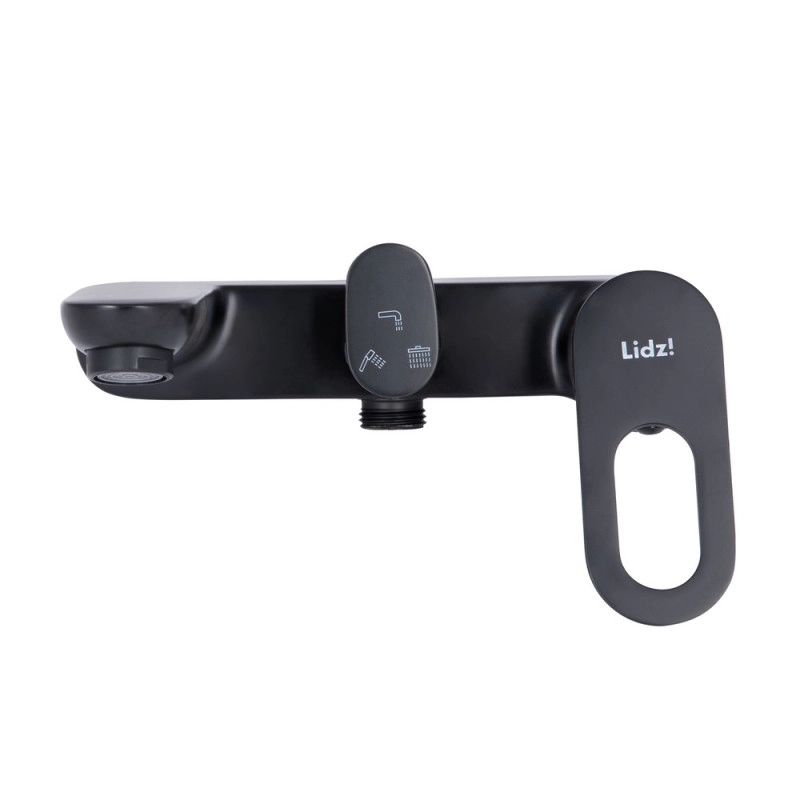 Душевая система универсальная Lidz Latwa 1030 Black (SD00051546) Фото - 5