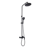 Душевая система универсальная Lidz Latwa 1030 Black (SD00051546)