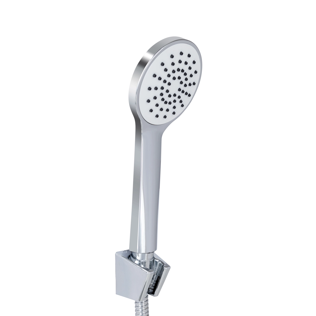 Смеситель для ванны Lidz Latwa 006 (с душевым гарнитуром) (k35) LDLAT006WHI45424 White Фото - 4