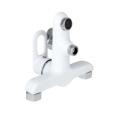 Смеситель для ванны Lidz Latwa 006 (с душевым гарнитуром) (k35) LDLAT006WHI45424 White Фото - 2