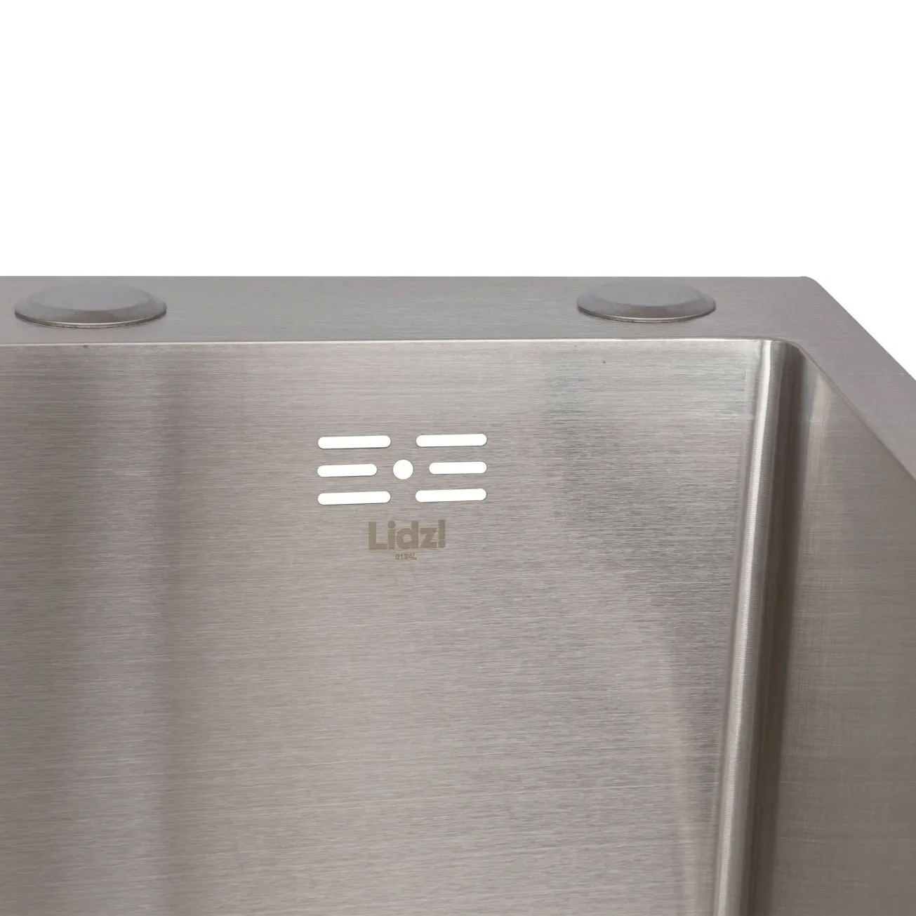 Мойка для кухни интегрированная Lidz Handmade H6350L крыло слева (LDH6350BRUL45588) Brushed Steel 3,0/1,0 мм Фото - 3
