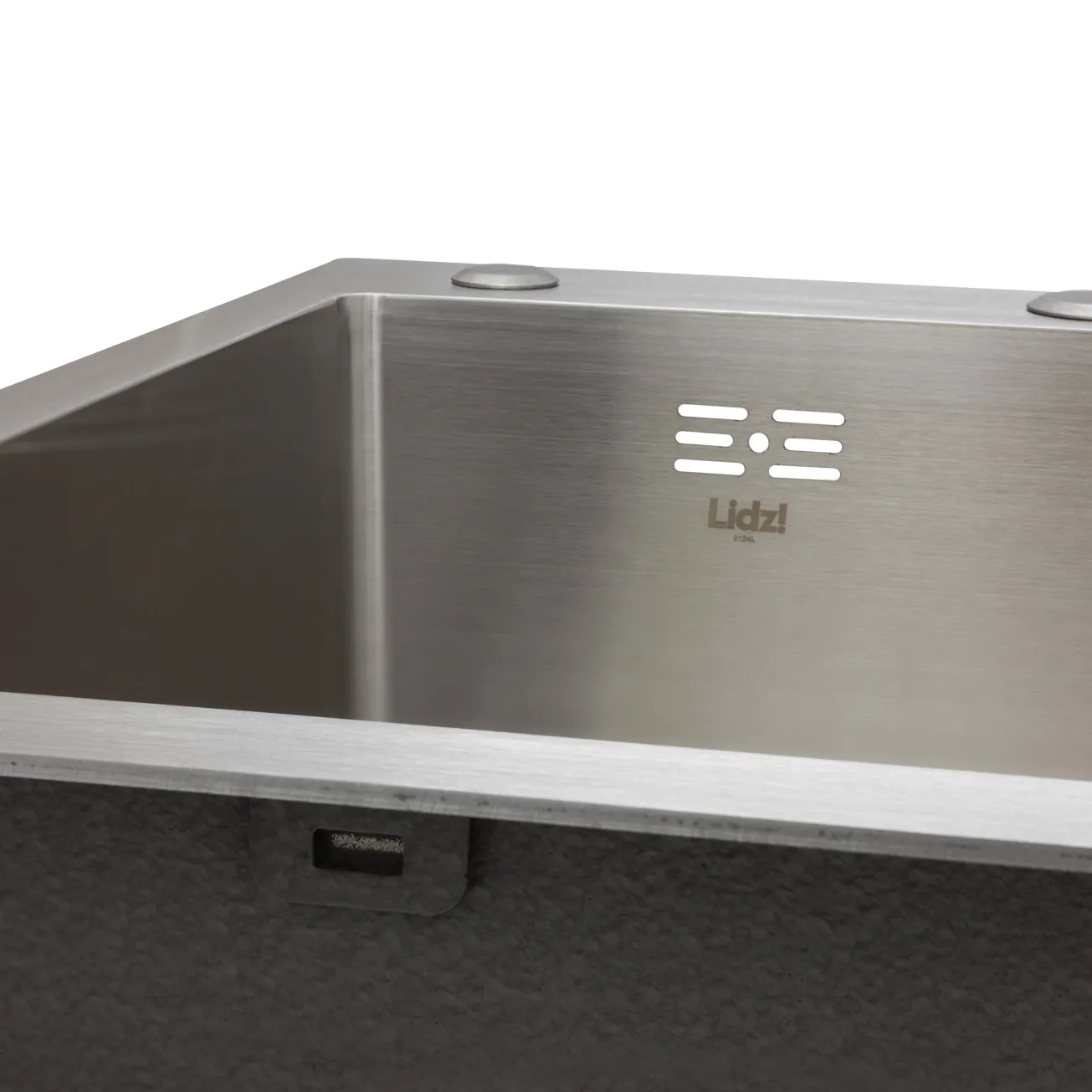 Мийка для кухні інтегрована Lidz Handmade H7849R крило праворуч (LDH7849BRUR45591) Brushed Steel 3,0/1,0 мм Фото - 3