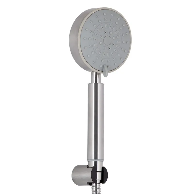 Смеситель для душа Lidz Luna 010 (с душевым гарнитуром) Nickel (SD00052219) Фото - 3
