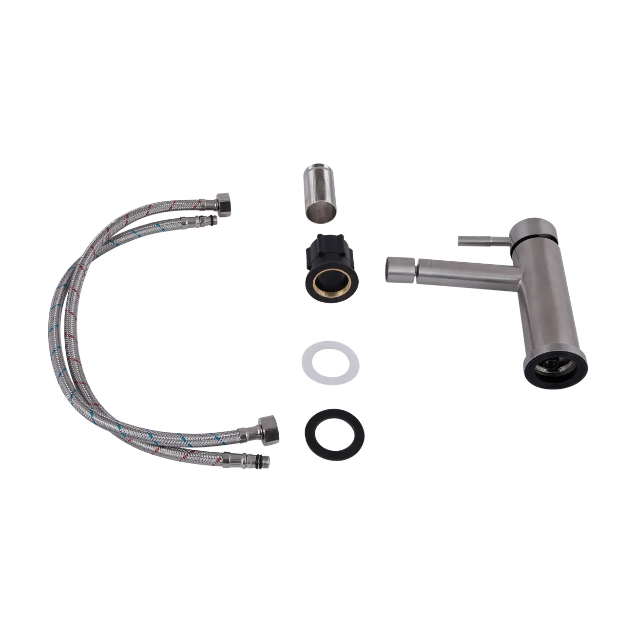 Смеситель для биде Lidz Aria 001AF (k35) LDARI001AFNKS46096 Nickel Фото - 3