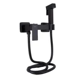 Набор для гигиенического душа Lidz Kubis 110 Black LDKUB110BLA46104 прямоугольный прямоугольный