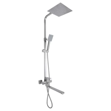 Душевая система универсальная Lidz Kubis 1033 Nickel (SD00052234)