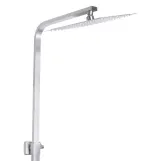 Душевая стойка универсальная Lidz Kubis 1120 на два потребителя LDKUB1120NKS46111 Nickel Фото - 4