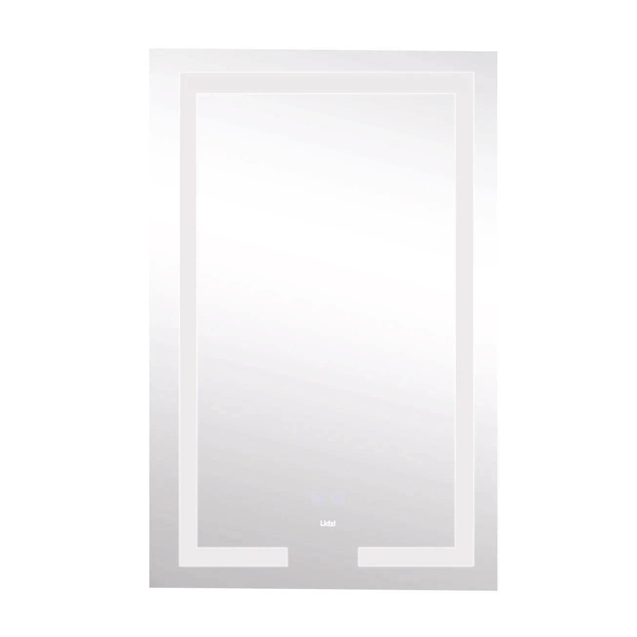 Дзеркало Lidz Kubis 500х800 з LED-підсвічуванням Touch, з антизапотіванням, з димером, рег. яскравості LD78LF9365080 Фото - 3